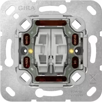 GIRA 384500 séria sériový vypínač - vložka, pod omietku, 10 AX, 250 V, skrutkové svorky