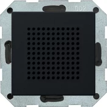 Gira rádio pod omietku RDS s reproduktorom, čierne 2282005