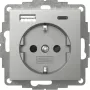 Gira SCHUKO zásuvka s USB nabíjačkou Type-A/C 2459600