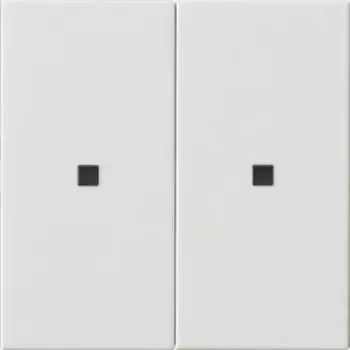 GIRA 510703 KNX RF ovládací diel 2-násobný System 55 čistobiela