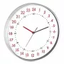 TFA Dostmann 60.3069.02 kremenné nástenné hodiny 304 mm x 48 mm hliník