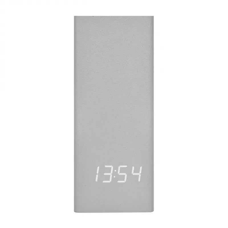 TFA Dostmann 60.2041.15 Kvarckové stolové hodiny sivé žlté