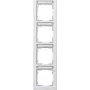 GIRA 111429 Rámik 1-násobný čisto biely lesklý System 55