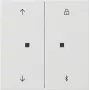 Gira System 3000 Časový spínač pre žalúzie a rolety s Bluetooth, čisto biely lesklý 5367112