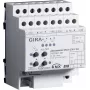 GIRA aktor žalúzií/roliet 2-kanálový 230 V AC KNX/EIB DIN lišta 215200