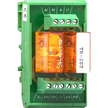 GIRA oddeľovacie relé 086100 ovládanie žalúzií/rolet DIN lišta 230V AC 2NO