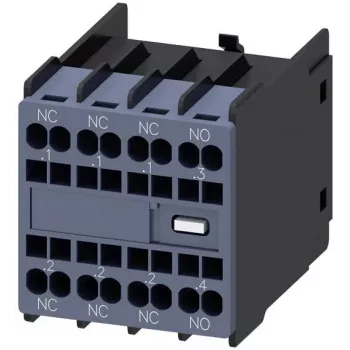 Siemens SIRIUS pomocný kontaktný blok 1NO+3NC, predná montáž, skrutkové svorky, 3RH2911-2HA13