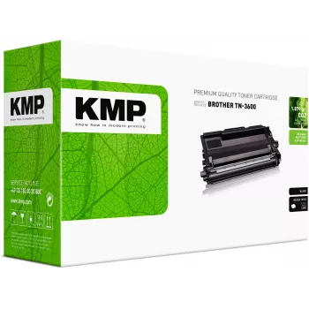 KMP Toner Brother TN-3600 Čierny 3000 strán Repasovaný 1272,0000