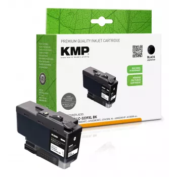 KMP kompatibilná čierna atramentová kazeta pre Brother LC-3239XLBK (1543.4001)