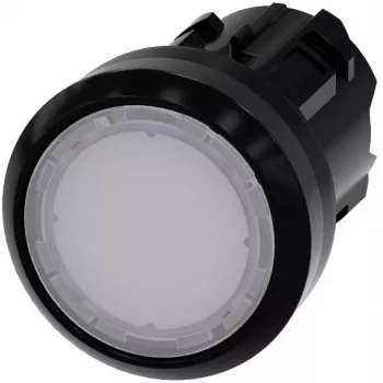 Siemens SIRIUS ACT Osvetlený predný diel tlačidla, biela, 22 mm, plast 3SU1001-0AA60-0AA0