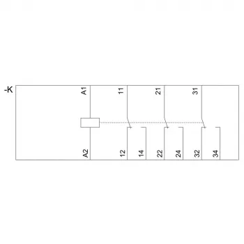 Siemens SIRIUS LZX:PT370024 zásuvné relé 24V DC 3CO 10A