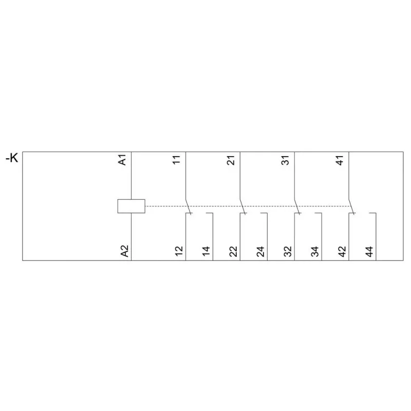 Siemens SIRIUS LZX zásuvné relé 24V AC 4CO 6A LZX:PT570524