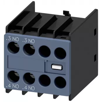 Siemens pomocný kontaktný blok 3RH2911-1HA20, 2 NO, čelná montáž, skrutkové svorky