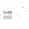 Siemens 3RH2911-1XA31-0MA0 pomocný spínač blok, 3NO+1NC, čelná montáž, skrutkové svorky