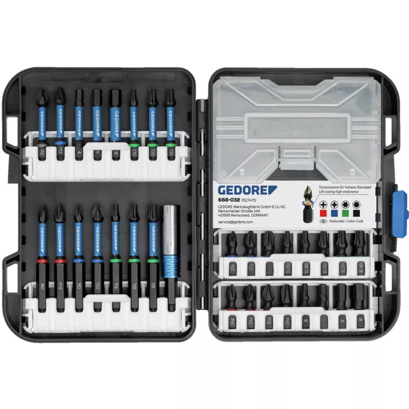 GEDORE bit set 666-032, 32-dielny (3517470)