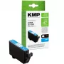 KMP azúrová atramentová náplň kompatibilná s Canon CLI-526 C (1513,4003)