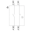 SIEMENS SIRIUS ACT kontaktný modul 3SU1400-1AA10-3FA0, 1NO+1NC, skrutková svorka