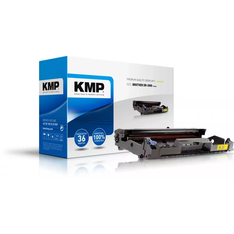 KMP PRINTTECHNIK B-DR10 valec pre Brother DR-2000, 12.000 strán, dlhá životnosť, kompatibilný 1159,7000