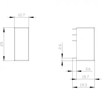 Siemens LZX:RT314024 relé do zásuvky 24 V DC 2 CO 8 A