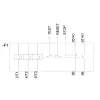 SIEMENS SIRIUS 3RU2136-4EB0 tepelné nadprúdové relé 22-32 A trieda 10