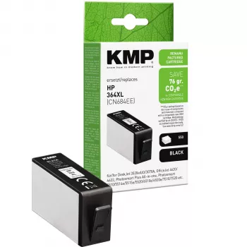 KMP kompatibilná čierna atramentová kazeta pre HP 364XL (CN684EE) – vysoký výnos 1712,4001
