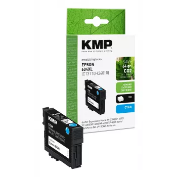 KMP azúrová kompatibilná atramentová kazeta pre Epson T10H2 (1662,4003)