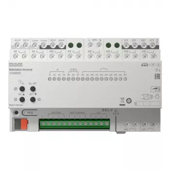 JUNG 2590M1SR KNX Multistation Universal, DIN lišta, 8 TE