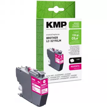 KMP PRINTTECHNIK 1538,4006 kompatibilná purpurová atramentová kazeta s vysokou výťažnosťou pre Canon PIXMA