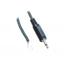 BKL Electronic 1101047 2,5 mm mono jack konektor samec spojka, 2-pólový, spájkované pripojenie