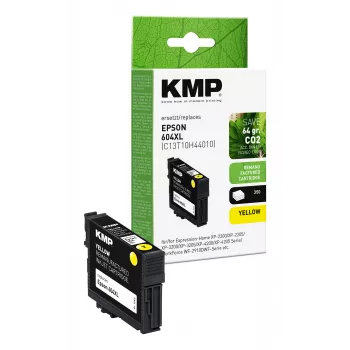 KMP žltá atramentová kazeta kompatibilná s Epson T10H4 (1662,4009)