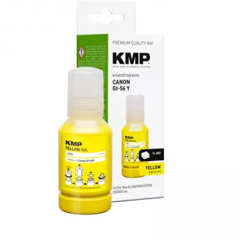 KMP 1584,0009 kompatibilná žltá atramentová kazeta pre Canon PIXMA