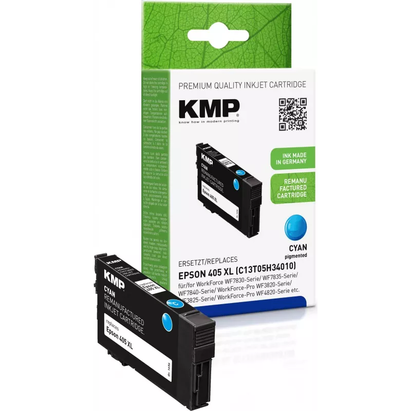 KMP 1656,4003 kompatibilná azúrová atramentová kazeta (Epson 16XL ekvivalent, High Yield)