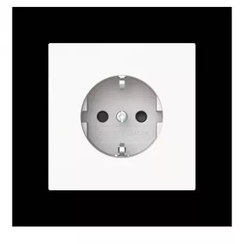 BUSCH-JAEGER SCHUKO zásuvka Safety+ 20-1 EUCBF-44M, alpská biela 2CKA002013A5522