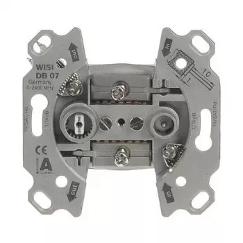 Busch-Jaeger 0231-102 anténna zásuvka, 2-dierová priechodná zásuvka 2CKA000230A1555