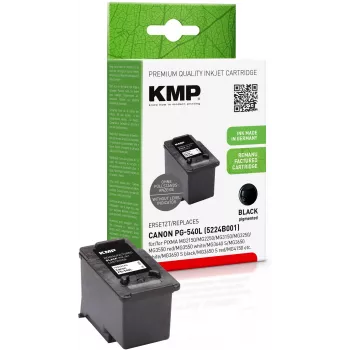 KMP Čierna atramentová kazeta kompatibilná s Canon PG-540L (1516,4401)