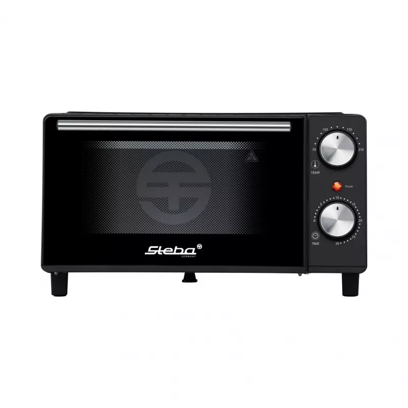 Steba KB M 9 mini rúra na pečenie 9 L 800 W čierna/strieborná 04.69.00
