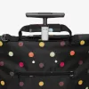 Reisenthel trolley M taška na kolieskach, polyester, čierna s bodkami, zmiešané farby, 2 kolieska (NT7009)