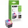 KMP H161 Tri-Colour atramentová kazeta (azúrová, purpurová, žltá) pre HP 62 – 4,5 ml 1741.4830