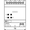 JUNG KNX DALI-2 aktor farba 4-násobný, DIN lišta, 4 TE, Secure (300041SDA2R)