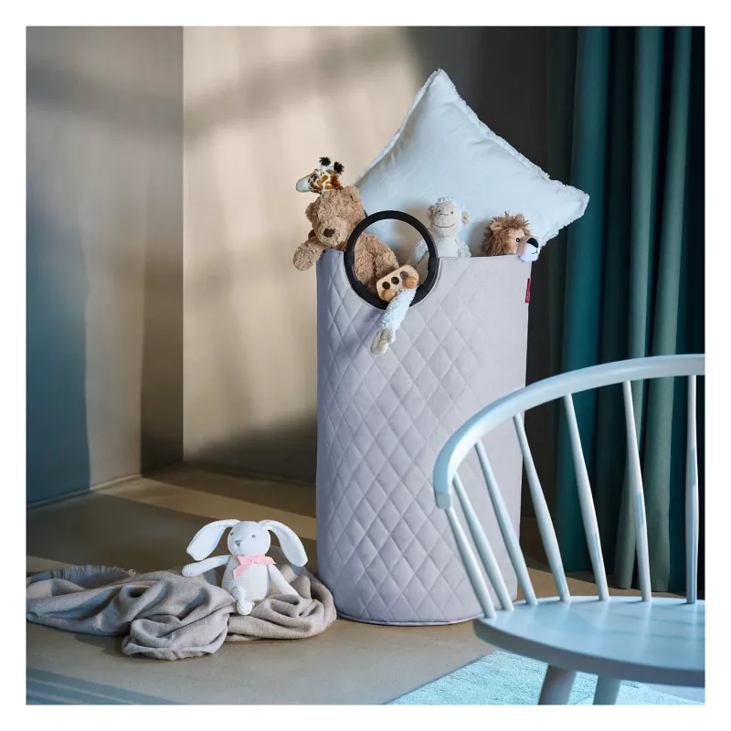 reisenthel loophome L kôš na bielizeň, hliník/polyester, sivý (VT7062)