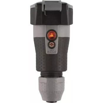 ABL Sursum ABL Professional SCHUKO konektor samica 100000107, sivý, IP54, 16A, 250V, skrutkové svorky, 2P+E