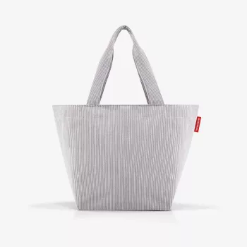 reisenthel shopper M nákupná taška polyester Cord Grey 15L ZS7084