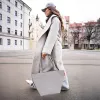 reisenthel shopper M nákupná taška polyester Cord Grey 15L ZS7084