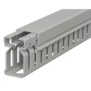 OBO BETTERMANN 6178003 káblový kanál 2000x15x30 mm sivý PVC s drážkou