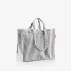 reisenthel Softshopper Cord Grey ramenná taška polyester 47x38,5 cm GR7084