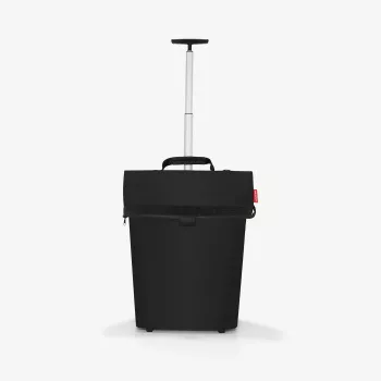 Reisenthel trolley M nákupný vozík taška 43L čierna polyester 2 kolesá NT7003