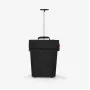 Reisenthel trolley M nákupný vozík taška 43L čierna polyester 2 kolesá NT7003