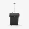 Reisenthel trolley M nákupný vozík taška 43L čierna polyester 2 kolesá NT7003