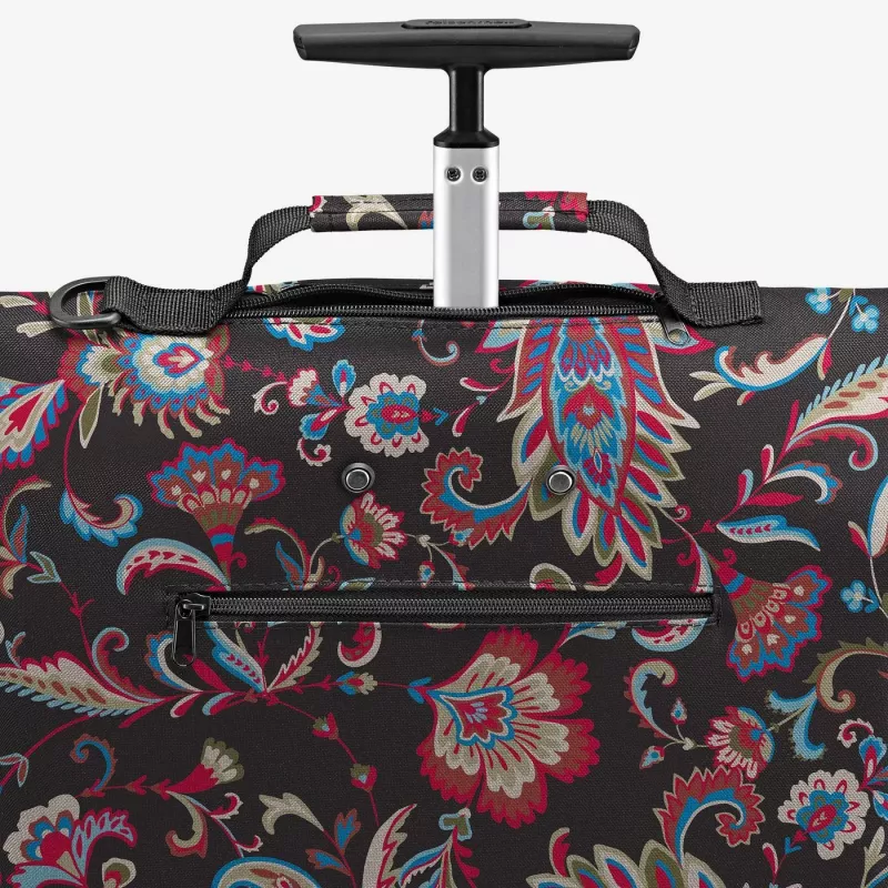 Reisenthel trolley M nákupný vozík taška 43L čierna polyester 2 kolesá NT7003