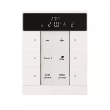 BUSCH-JAEGER regulátor izbovej teploty SBR/U6.0.11-84, 6-násobné ovládanie, KNX 2CKA006330A0003